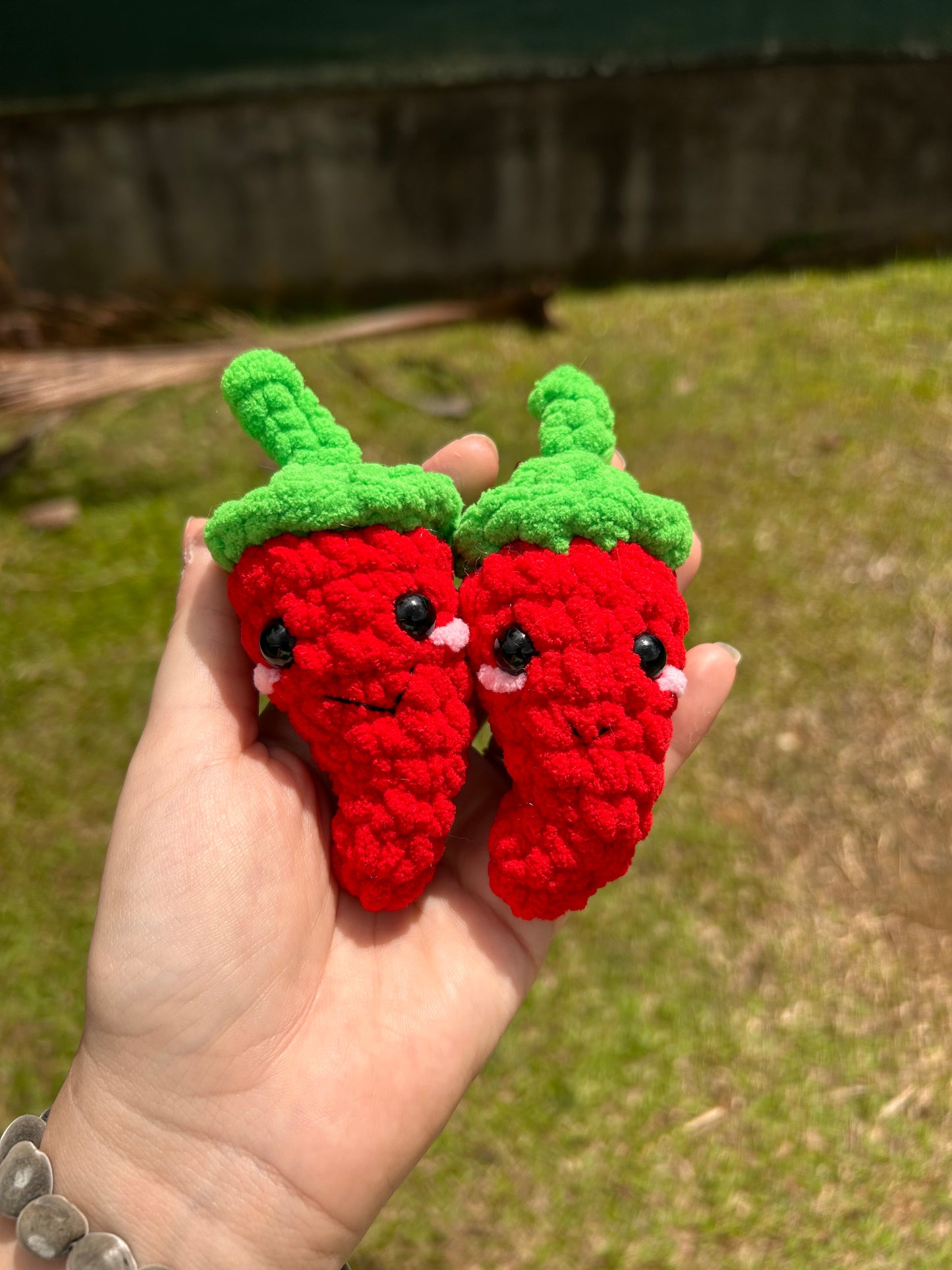 Porte clef piments