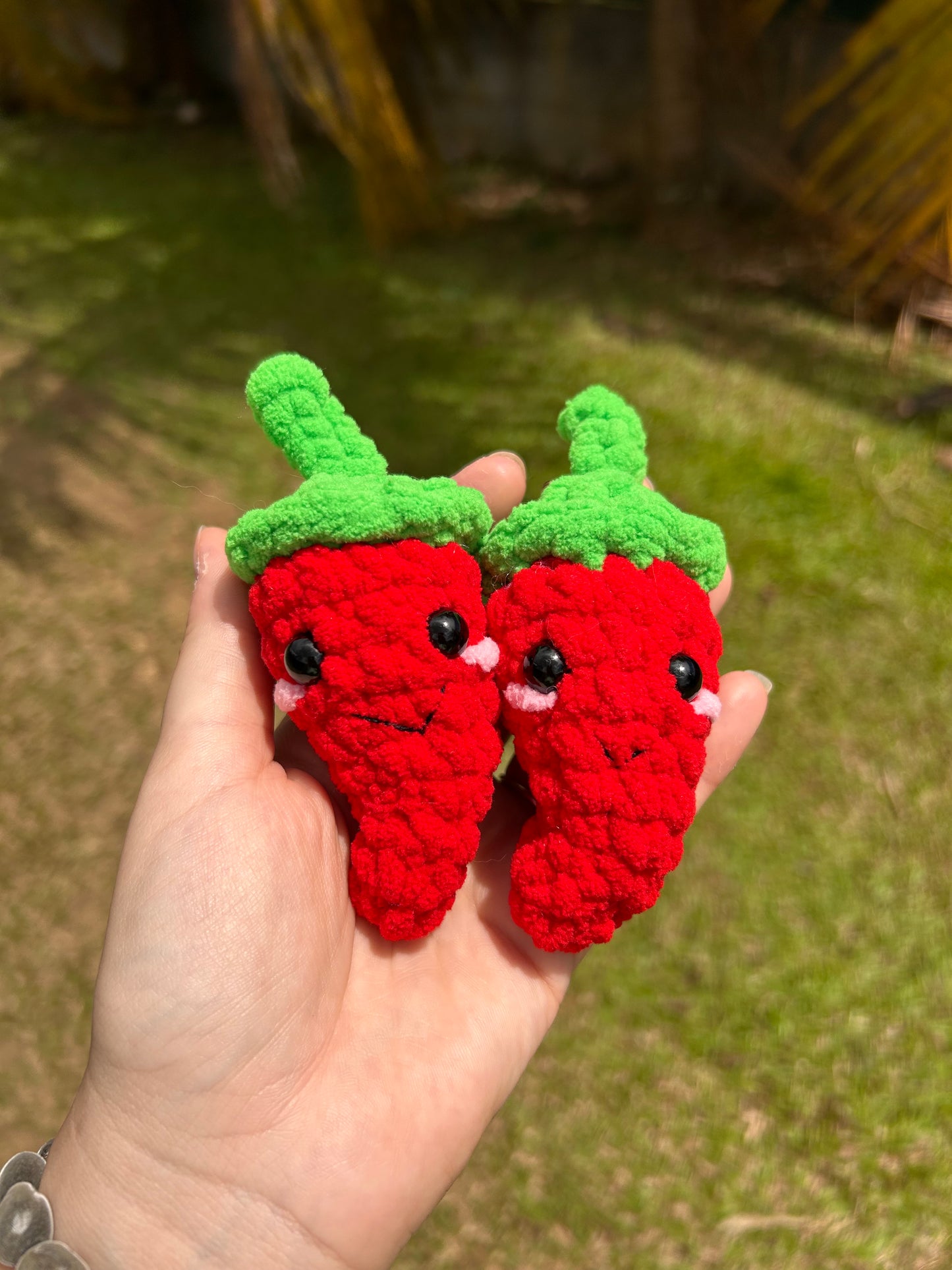 Porte clef piments