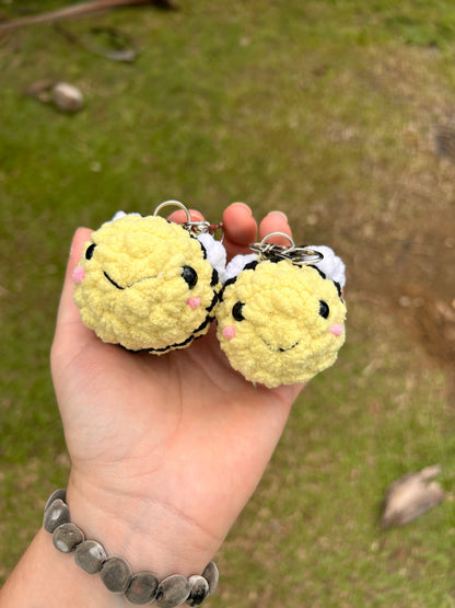 Porte clef abeilles