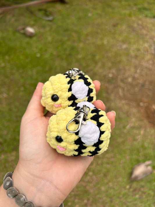 Porte clef abeilles