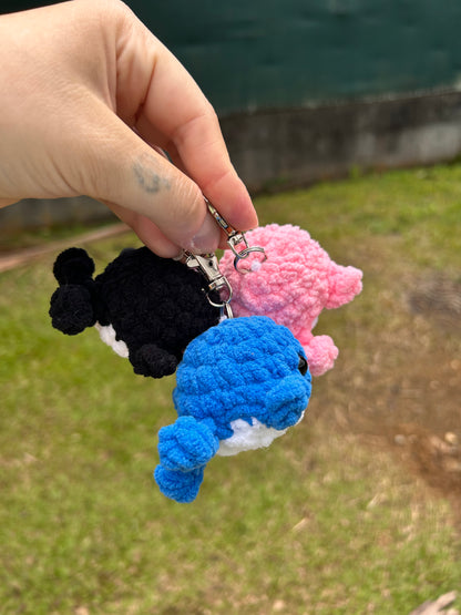 Porte clef baleines