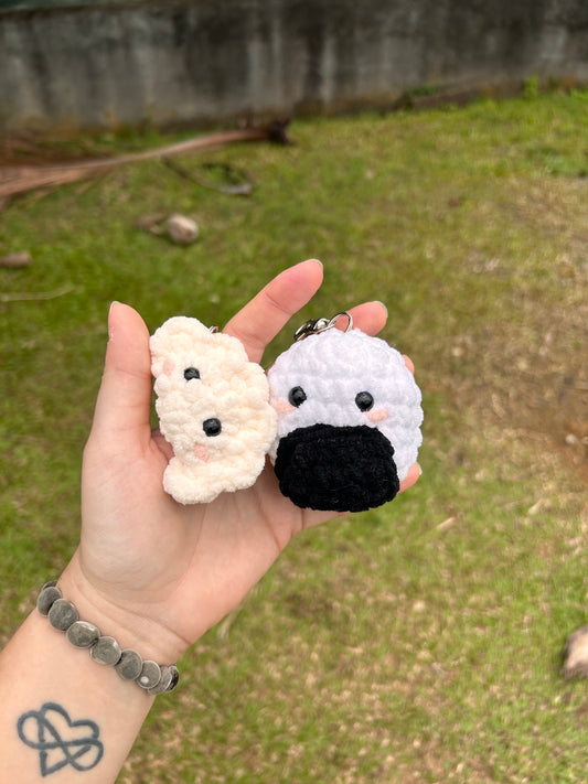 Porte-Clés Ravioli & Onigiri